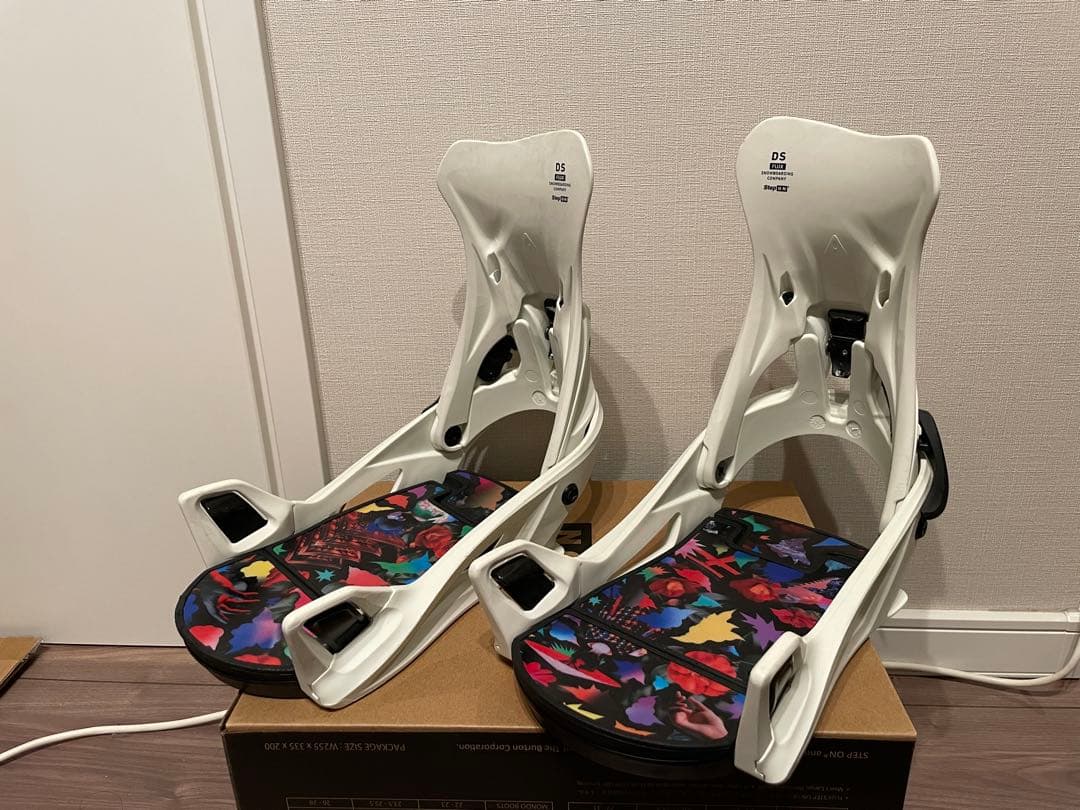 【24-25】FLUX Step on スノーボード ビンディング M ホワイト