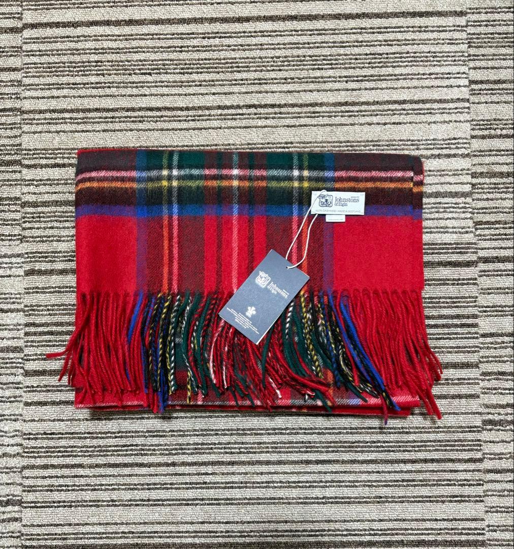 あ*こ様 美品JOHNSTONS OF ELGIN ジョンストンズ 大判カシミヤ