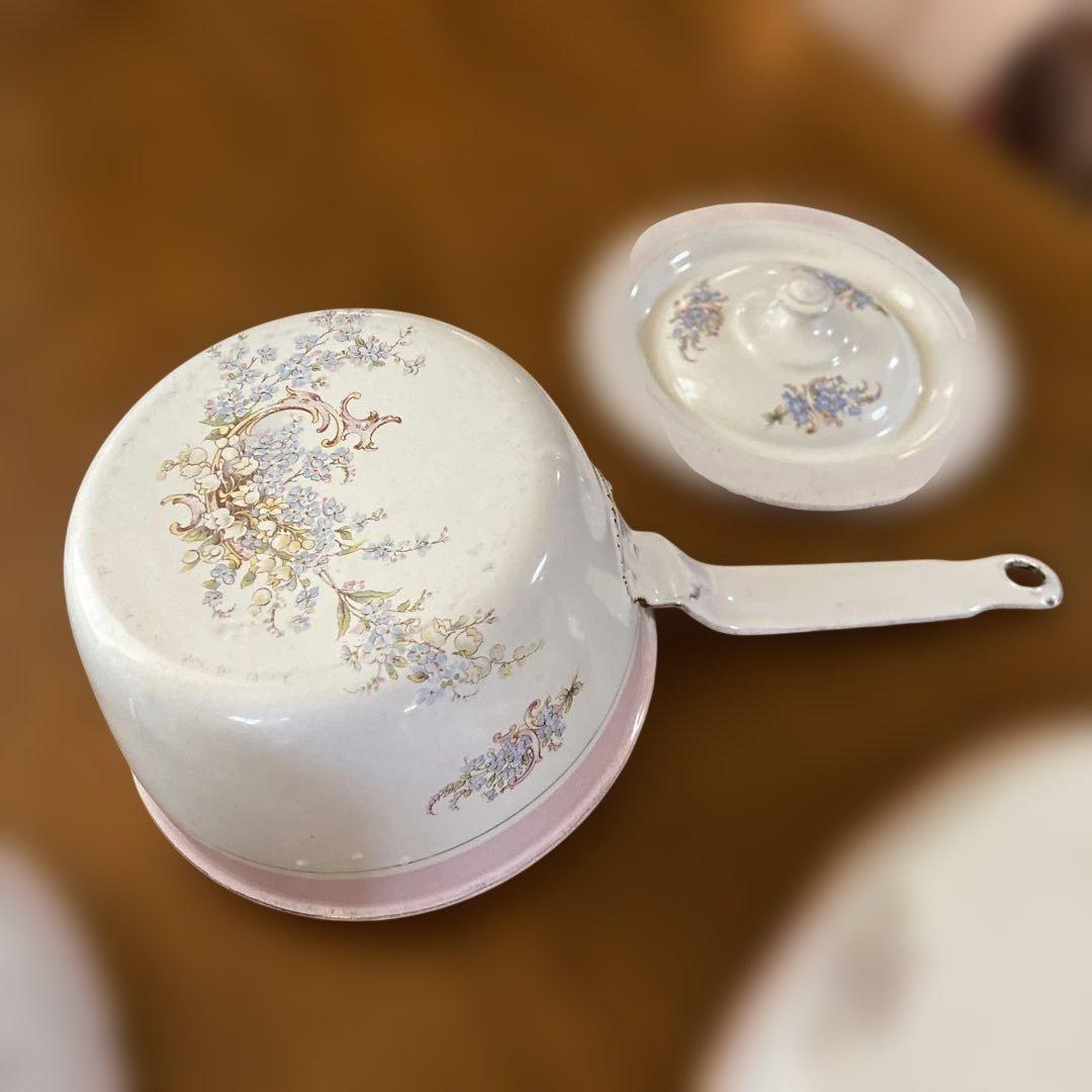 フランスアンティークホーロー