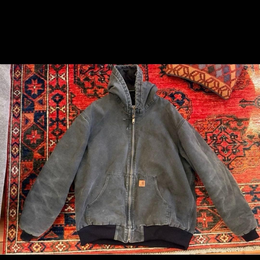 Carhartt カーハート　アクティブジャケット　ブラック　フェード XL