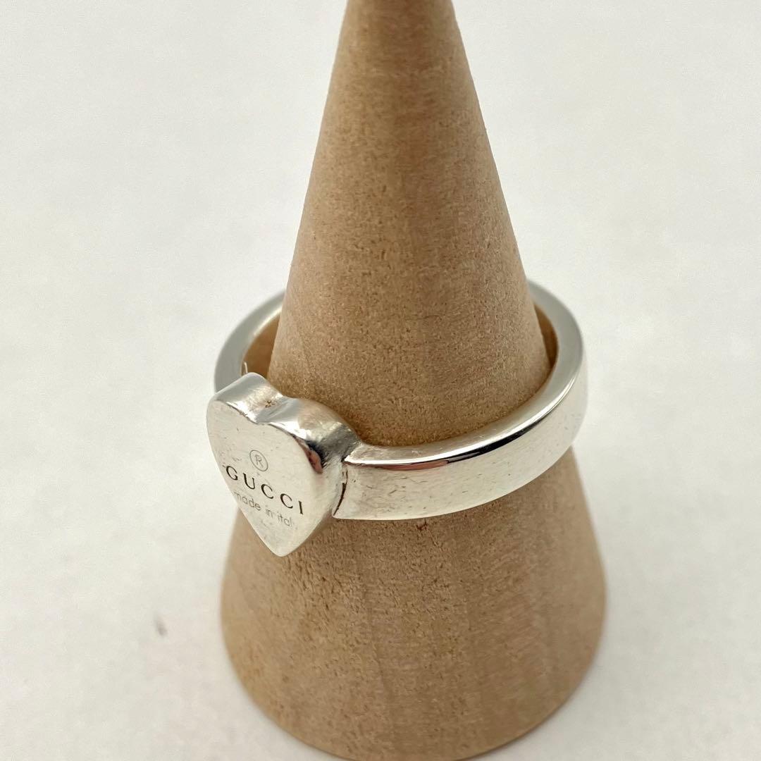 GUCCI グッチ ハート ロゴ リング ラブ 指輪 13号 925