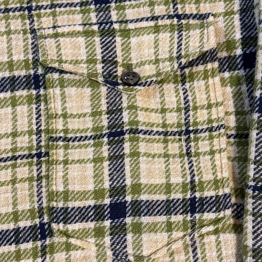 60s-70s Pendleton ボードシャツ　ウールシャツ　USA製　L