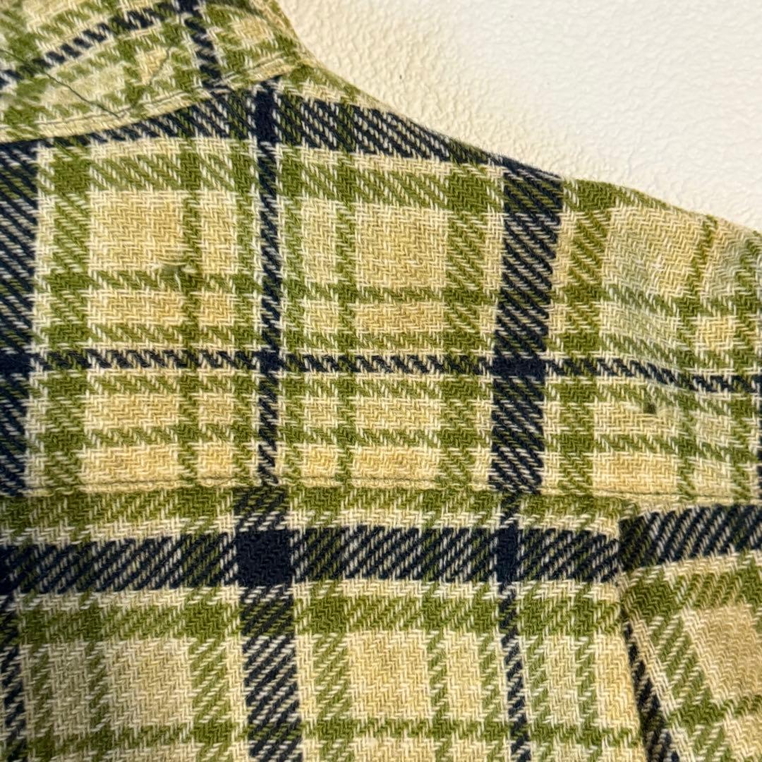 60s-70s Pendleton ボードシャツ　ウールシャツ　USA製　L