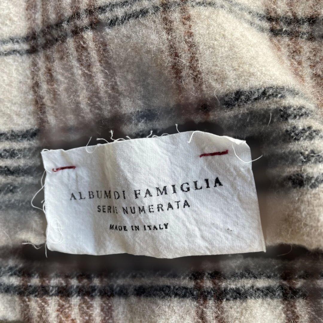 25AW 新品ALBUM DI FAMIGLIA のTRIANGLE SCARF