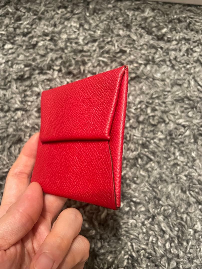 HERMES エルメス バスティア ヴォーエプソン ケース 小銭入れ