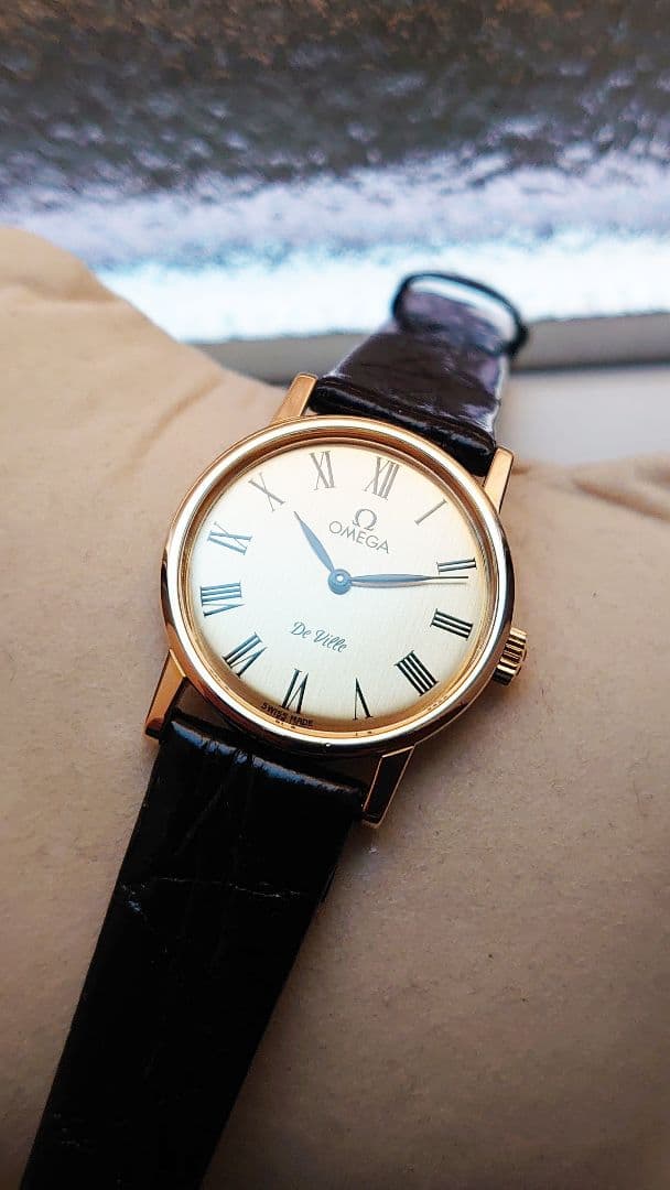 オメガ ヴィンテージ デビル レディース ローマンインデックス メンテナンス済み