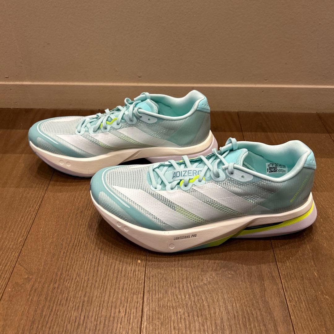 新品 アディダス adidas アディゼロ ボストン13 24.5cm