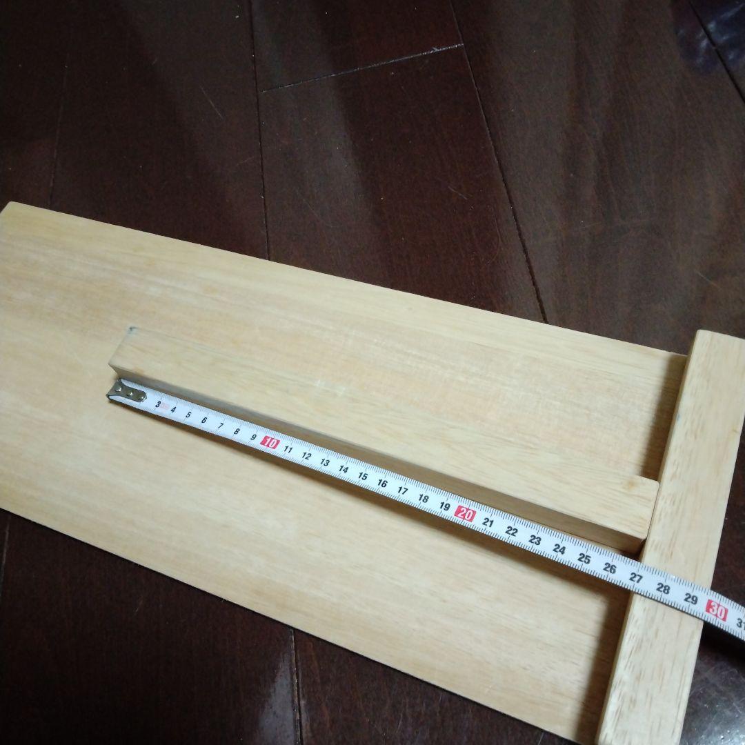 そば・麺切り包丁 紐巻きハンドル＋こま板