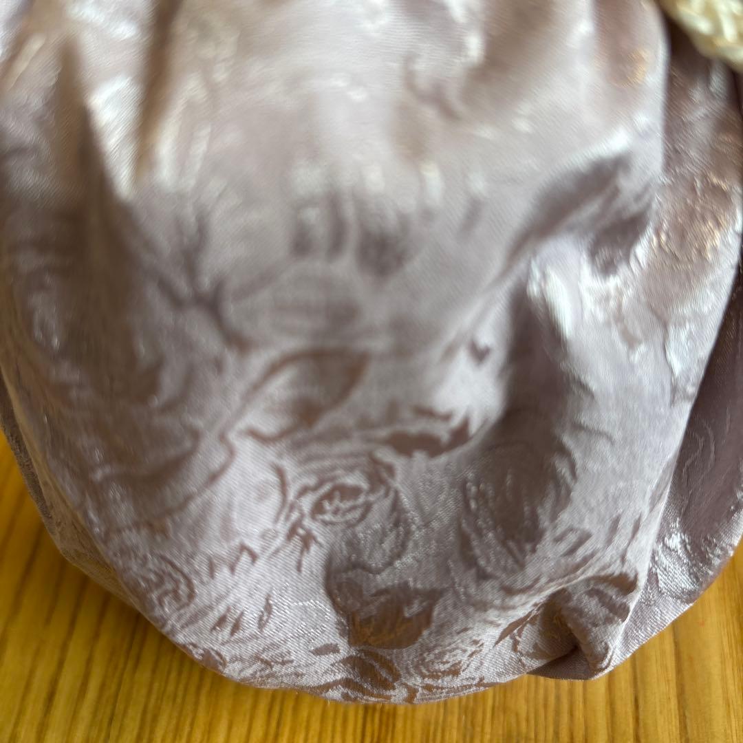 七五三　三歳被布セット➕草履バッグ ジャパンスタイル