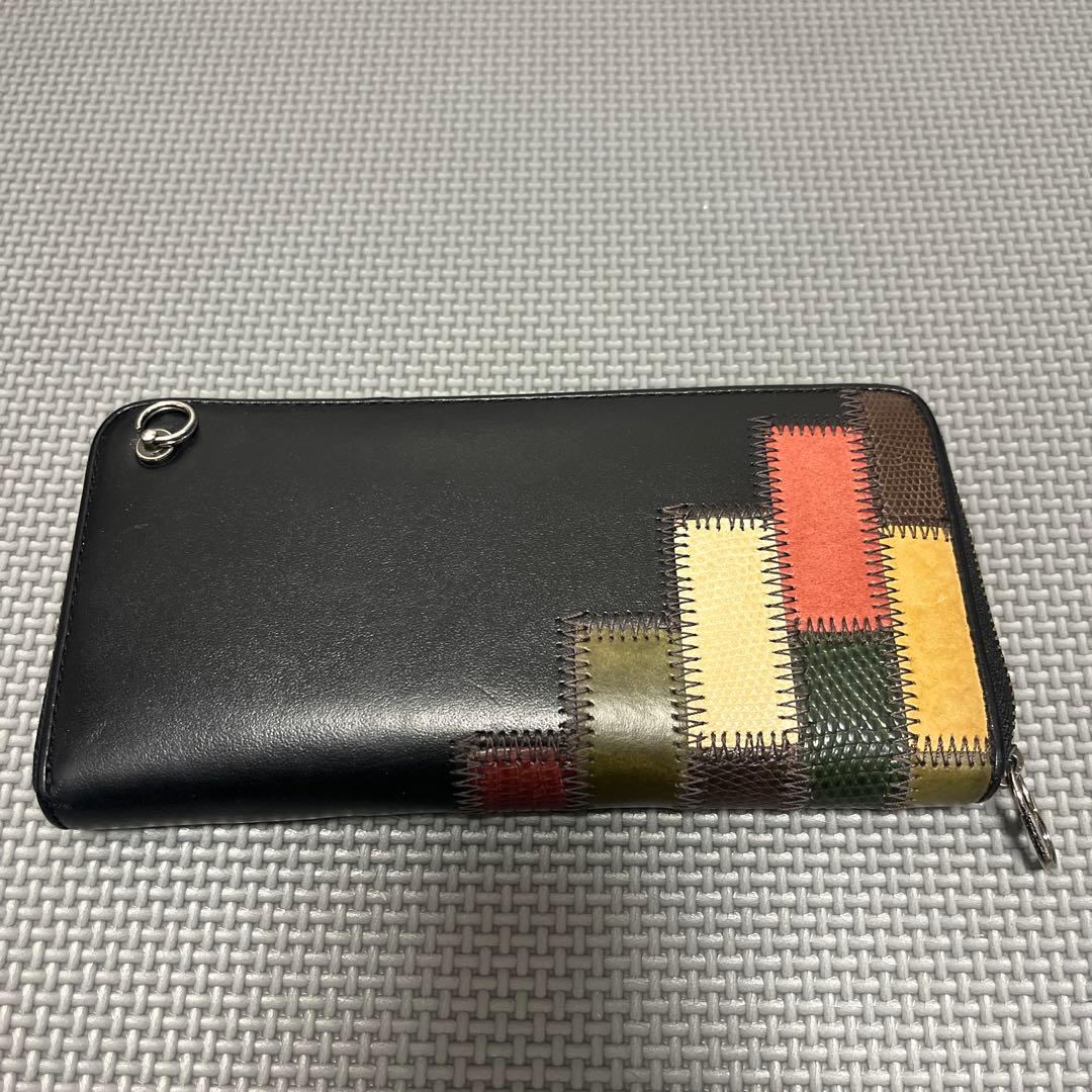 glamb Gaudy zip wallet マルチカラー