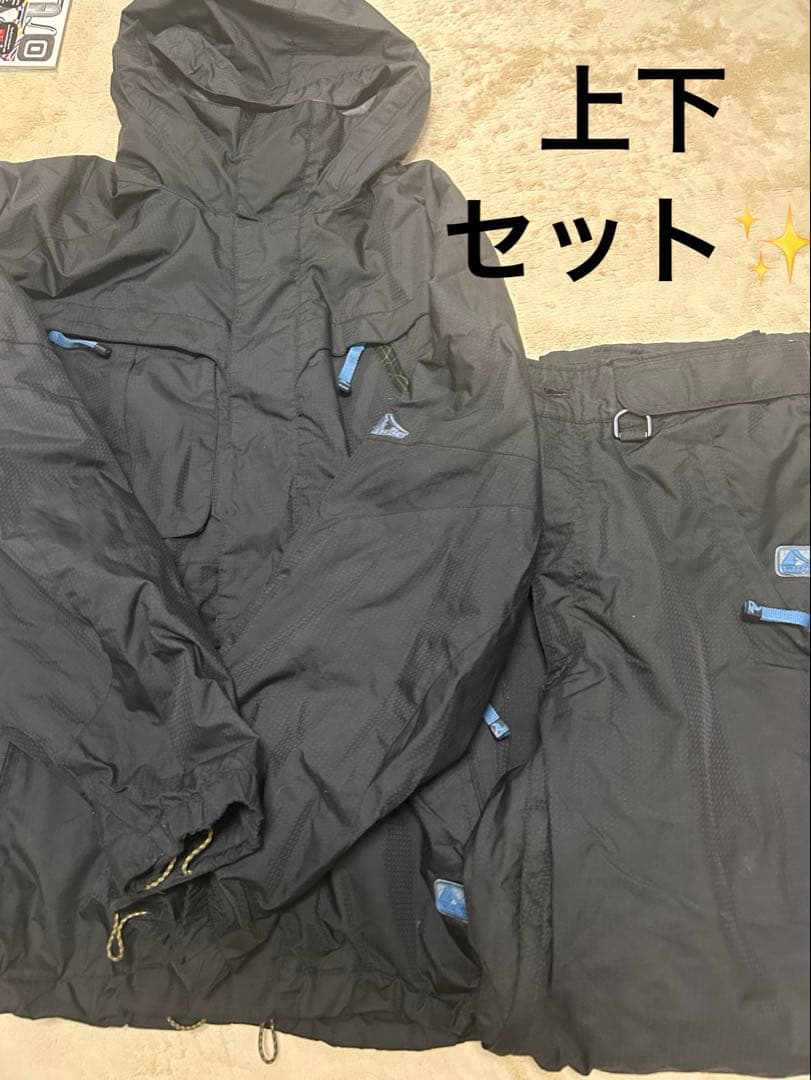 AIRBORN メンズ スノーウェア 上下セットスキー スノボー M