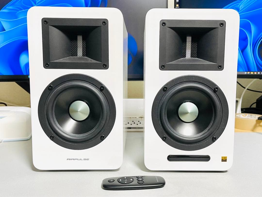 スピーカー・ウーファー AIRPULSE A100 White BT5.0