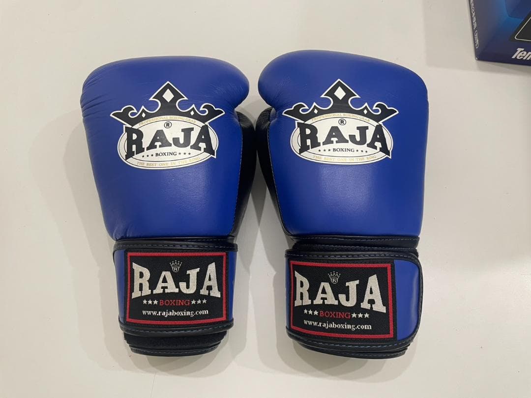 RAJA ボクシンググローブ 14 OZ 青