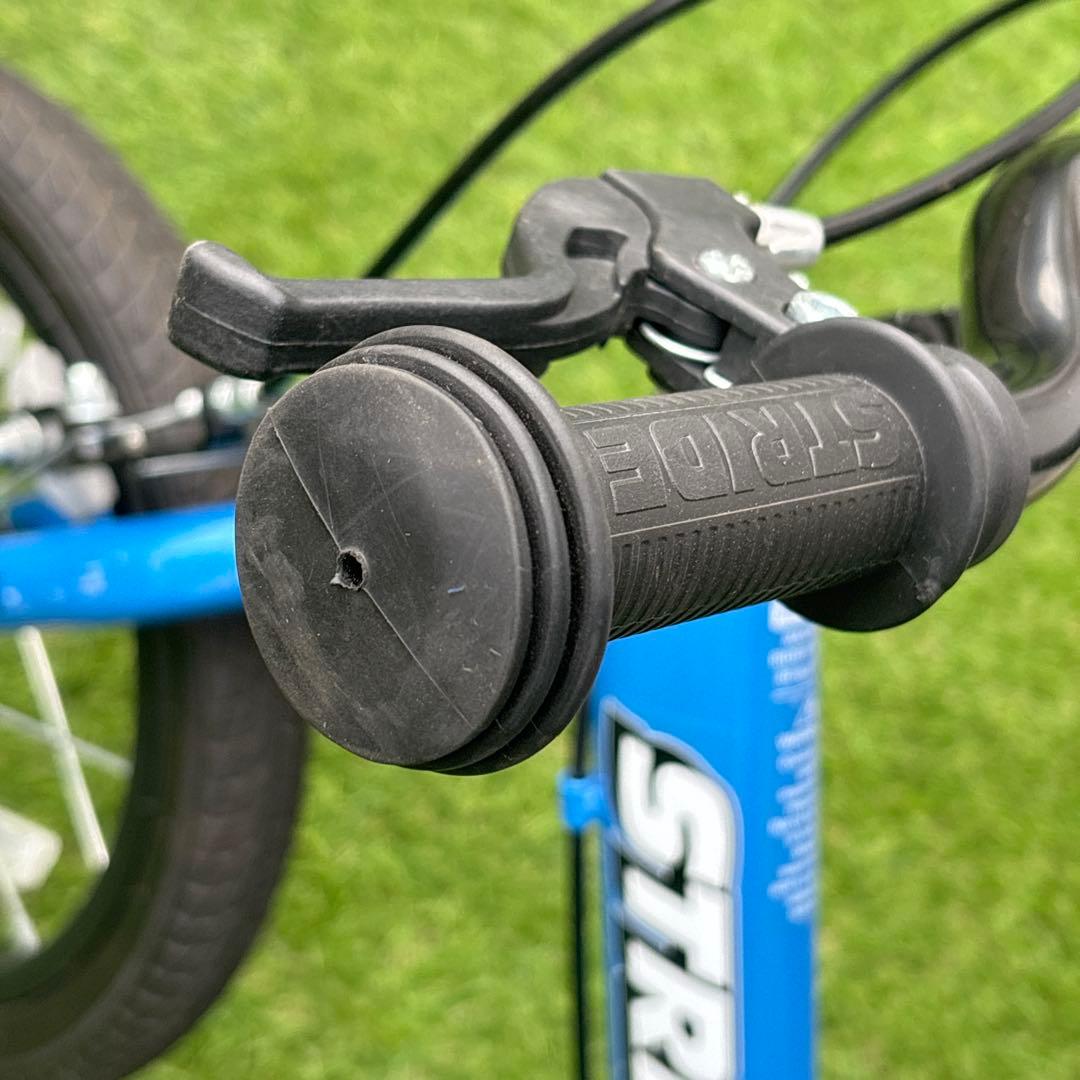 美品 ストライダー 14X ブルー STRIDER 14x バランスバイク 青