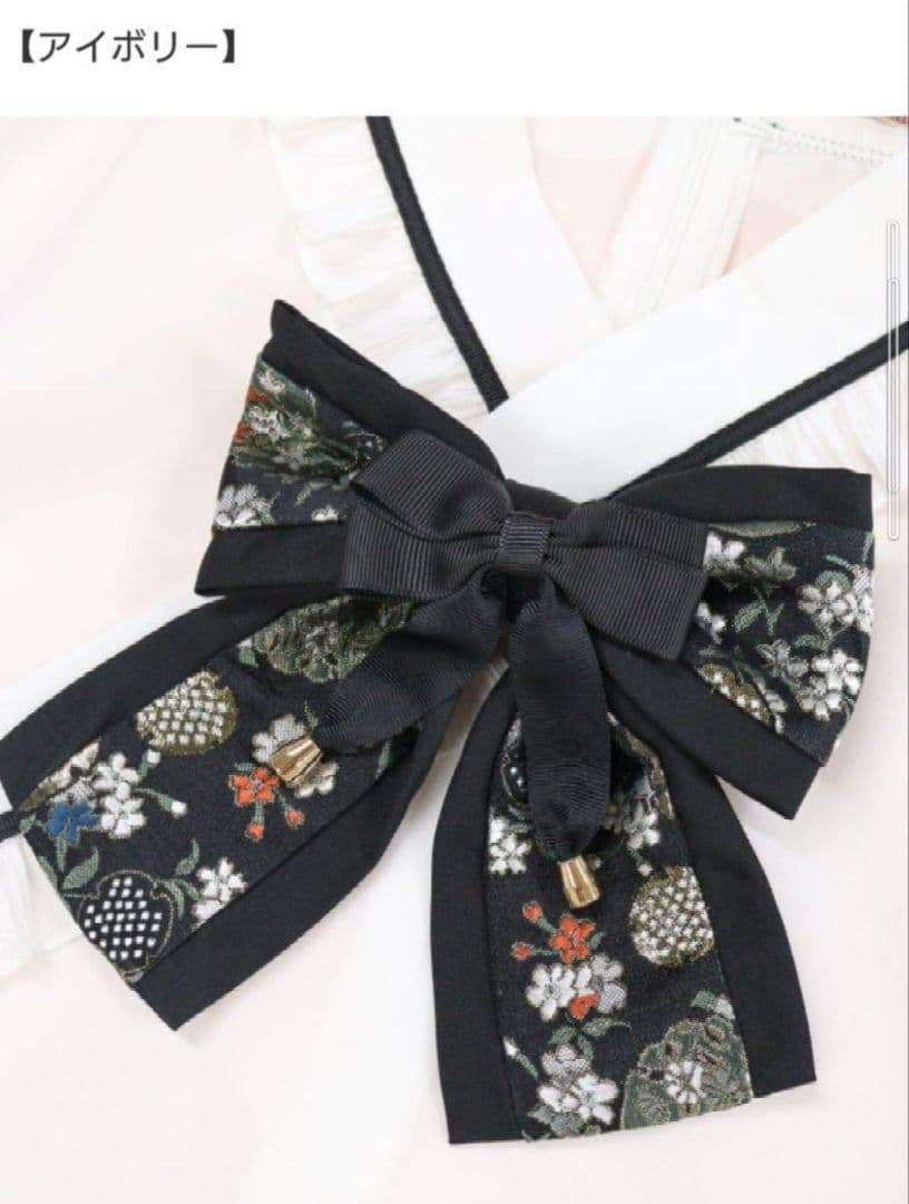 アマベル、びいどろ金魚と曼珠沙華和風スカート＆ブラウス