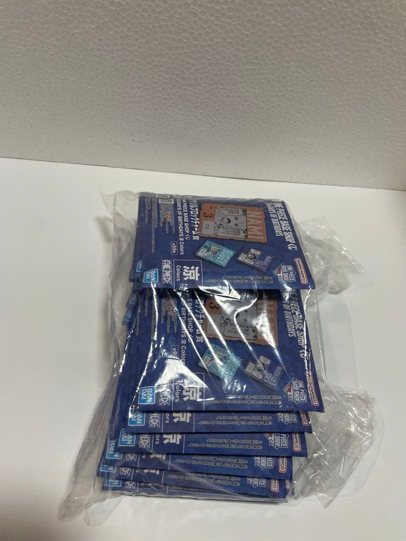 ワンピースベースショップ くじ アクリルブロックチャーム 15個