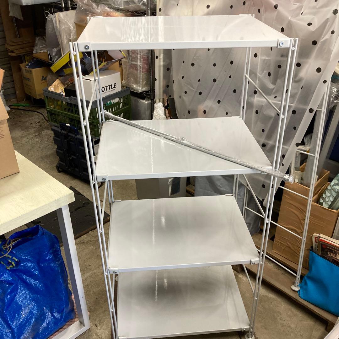 無印良品スチールユニットシェルフ　ワイド中棚　訳あり