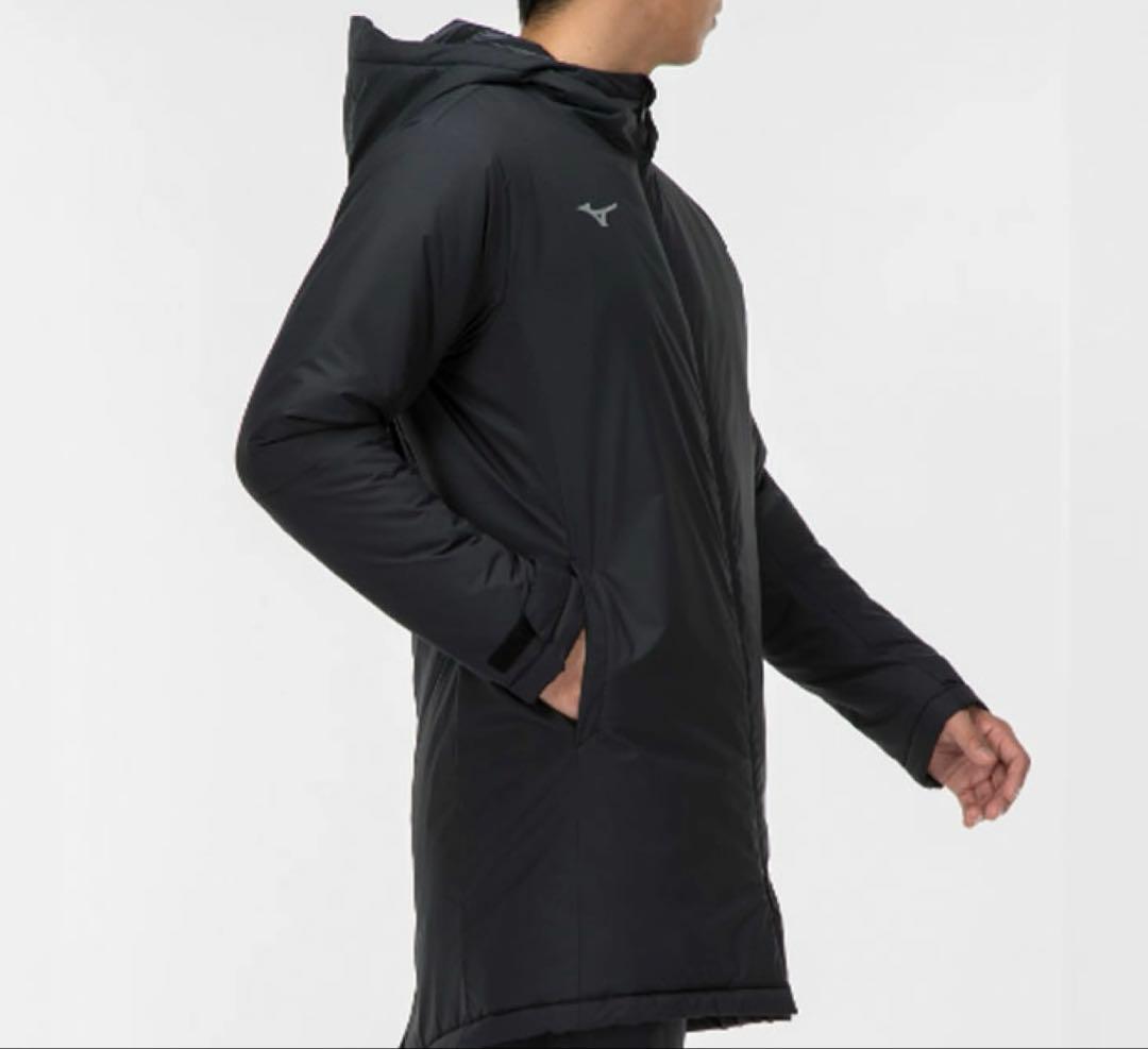 ミズノ フード付き ベンチコート