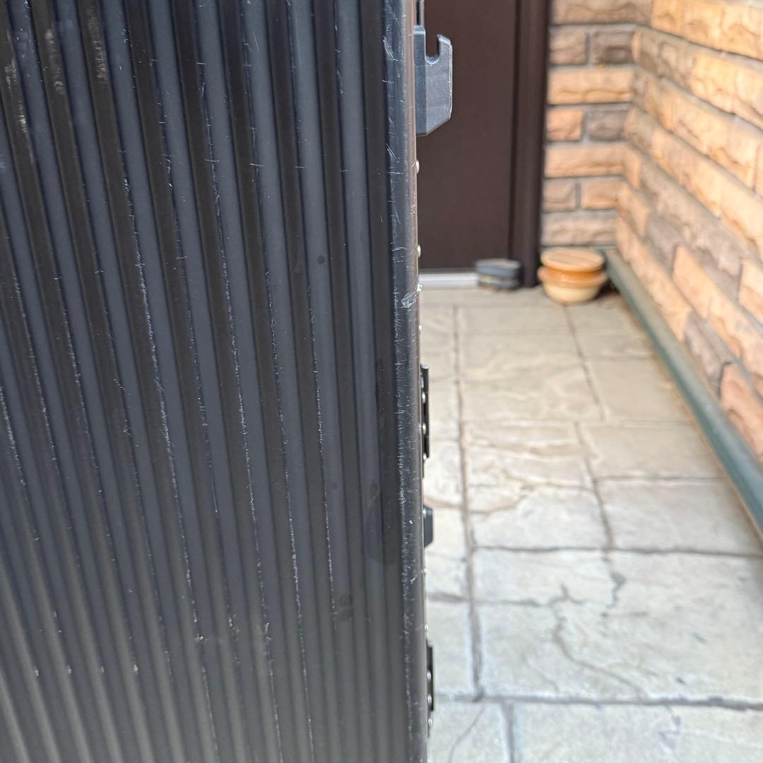 C.jutro スーツケース 90L 大型 ブラック キャリーケース