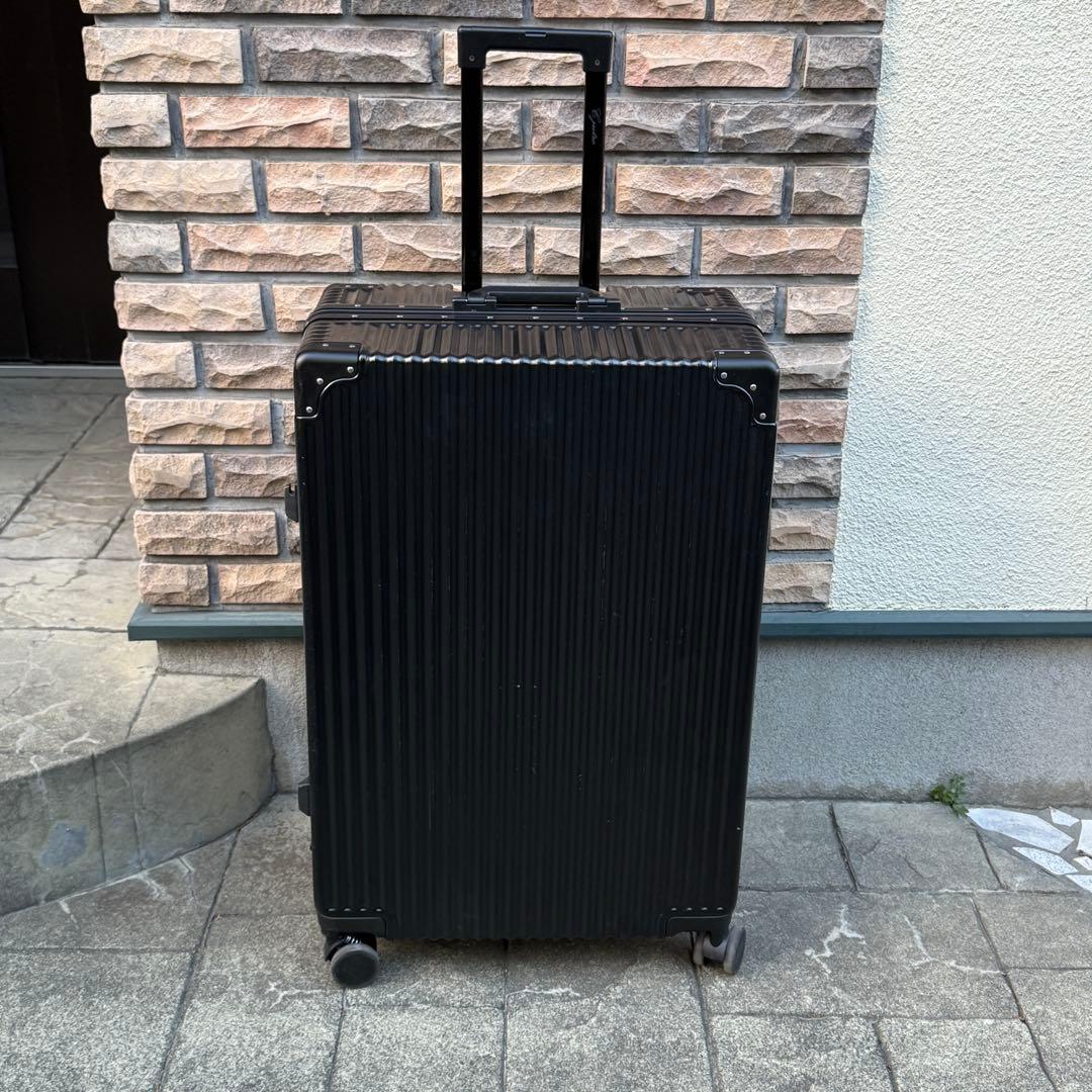 C.jutro スーツケース 90L 大型 ブラック キャリーケース