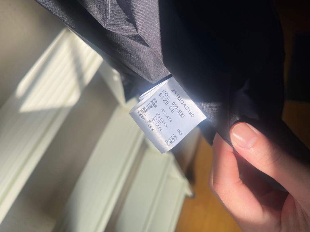 Barbour ブラック アウター サイズ38