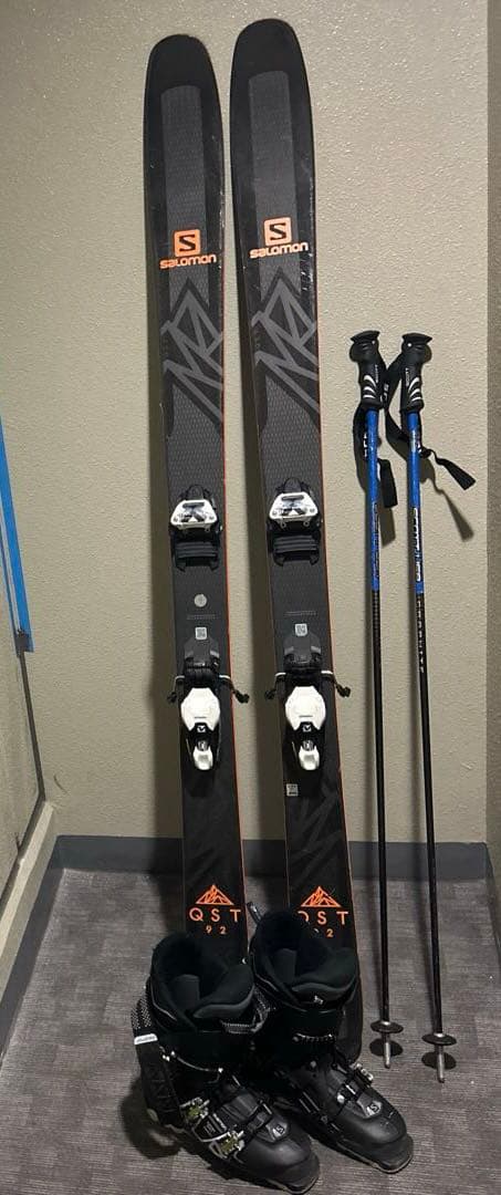 【現状確認ください】Salomon QST スキーセット