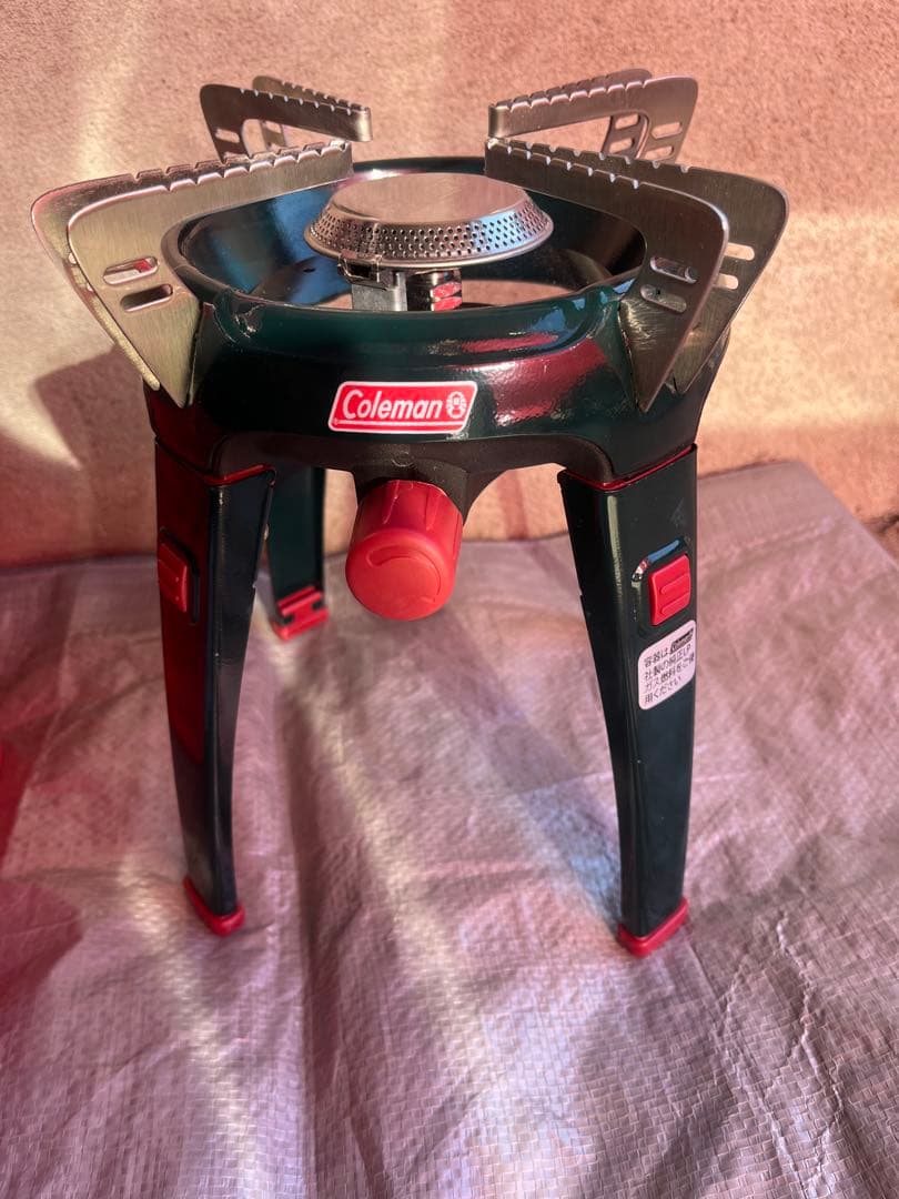新品未使用　コールマン ガスバーナー　ビバークストーブ　レア品