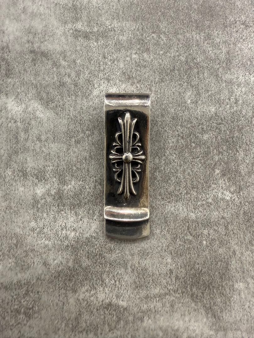 お*ん様 マネークリップ　シルバー