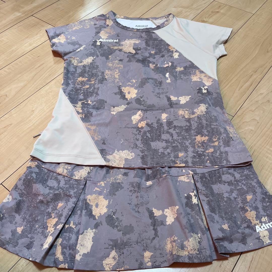 Admiral 迷彩柄 テニスウェア上下セット