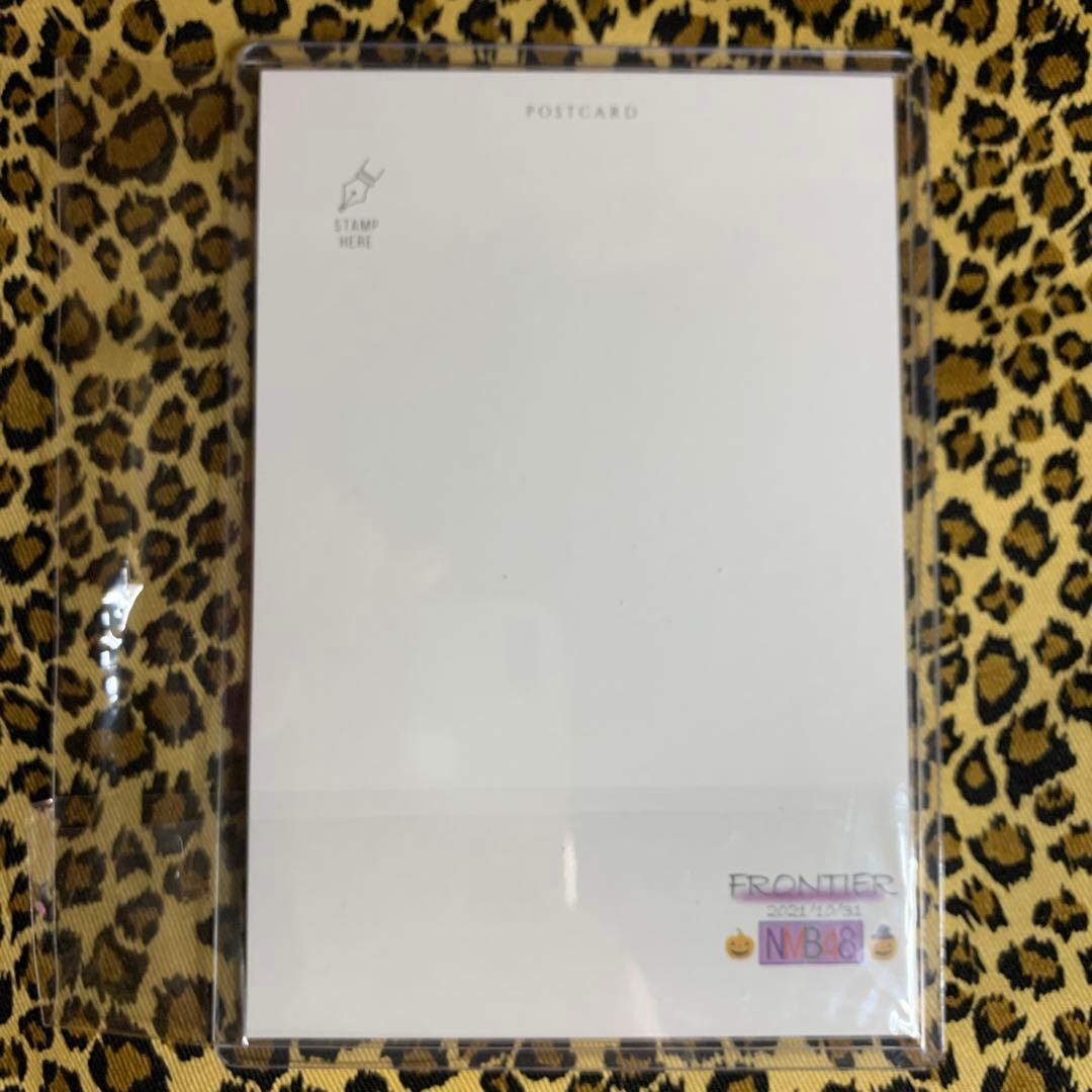 NMB48 上西怜　ハッピーハロウィン　ポストカード