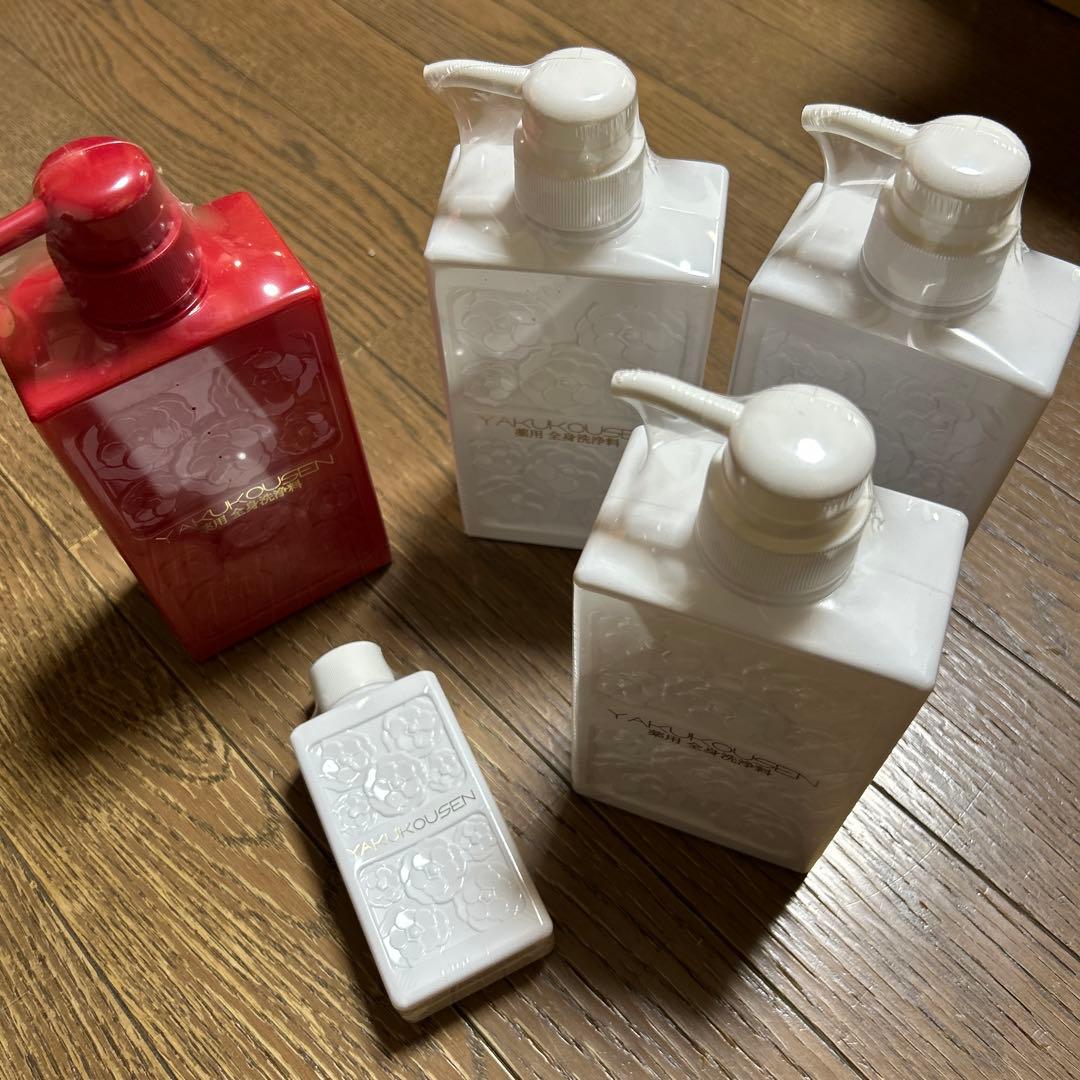 薬用全身洗浄料セット 500mL×4本 100mL×1本