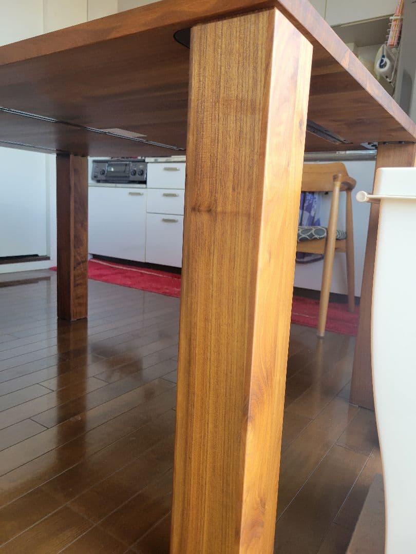 CRASHGATE　デン　 ダイニングテーブル　 ウォールナット　W1350