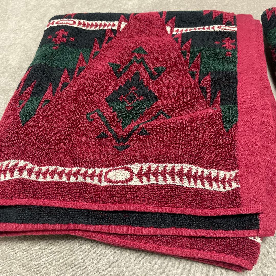 新品３点セット*ラルフローレン*バスタオル1フェイスタオル2*ナバホ ネイティブ