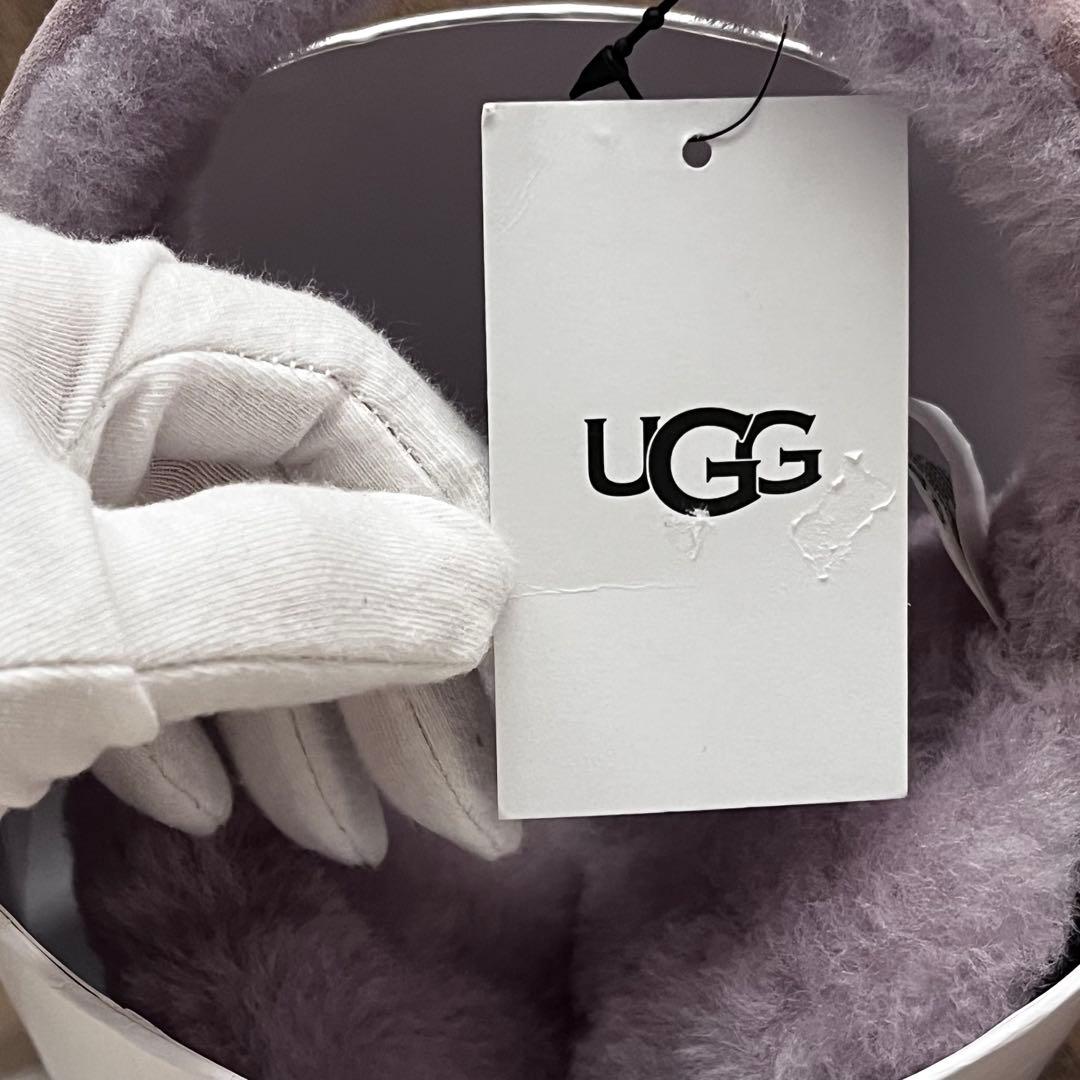 【新品未使用】UGG ライラック　シープスキン イヤマフ　イヤーマフラー　05