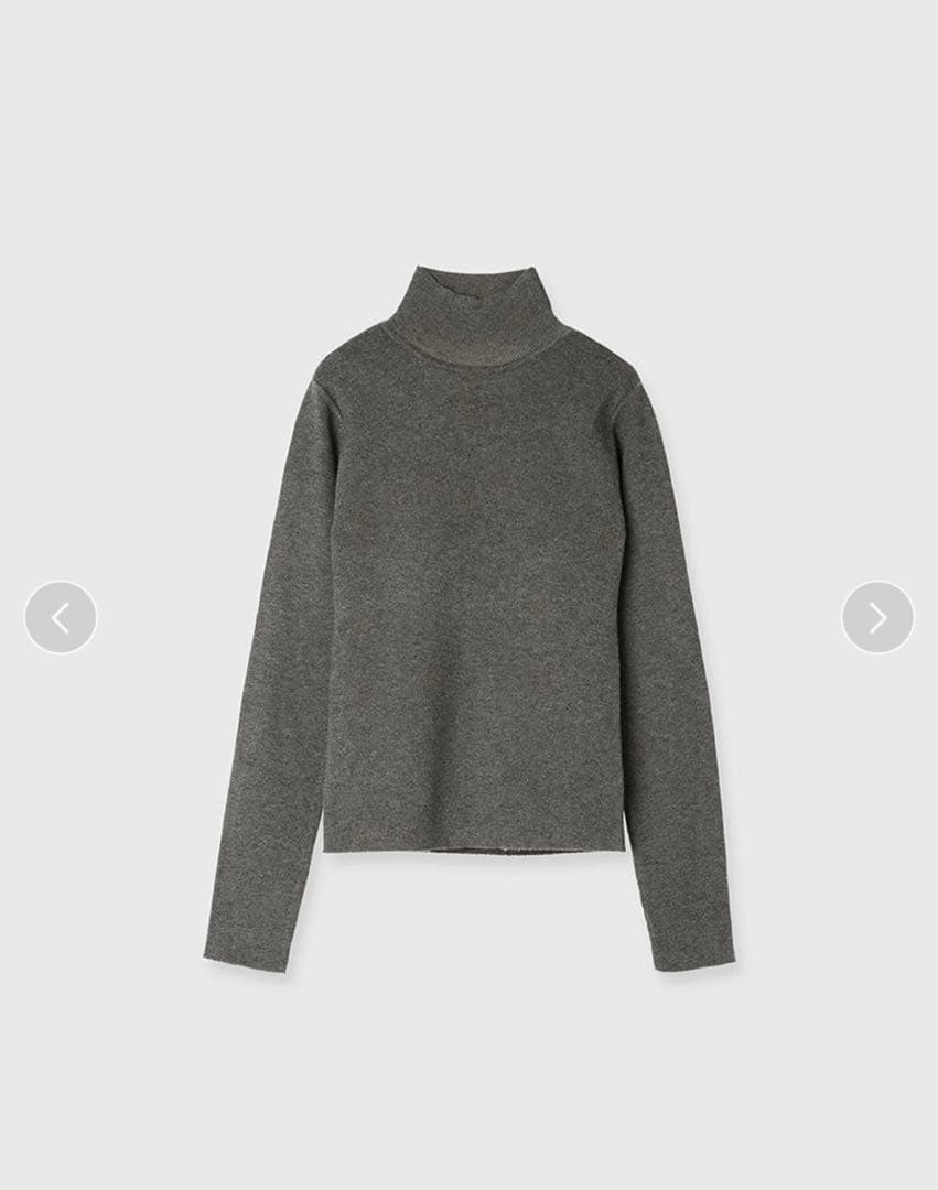 anuans バックオープンニットトップス/カップイン