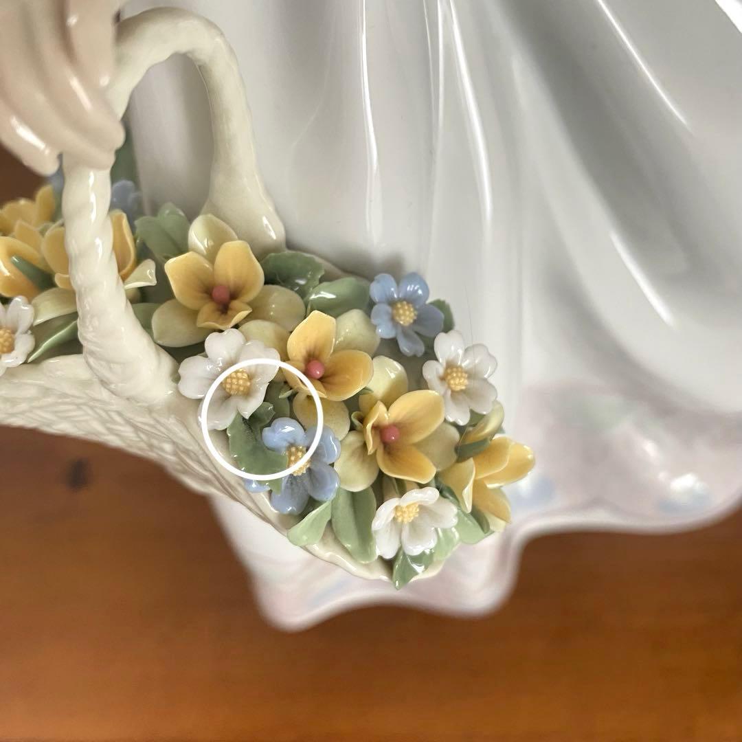 LLADRO リヤドロ 『 女性と犬 』 置物 高さ37㎝ ‼︎