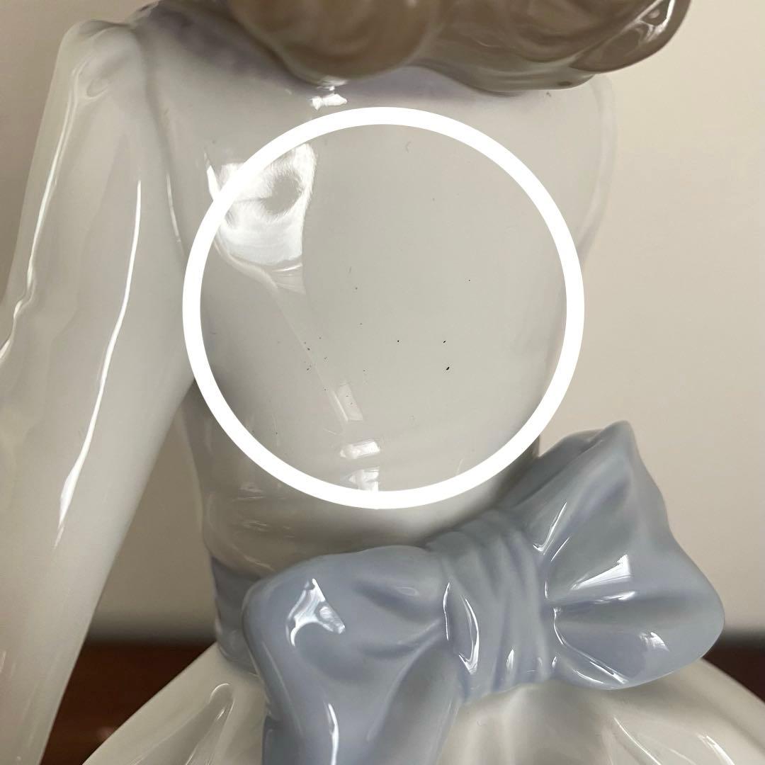 LLADRO リヤドロ 『 女性と犬 』 置物 高さ37㎝ ‼︎