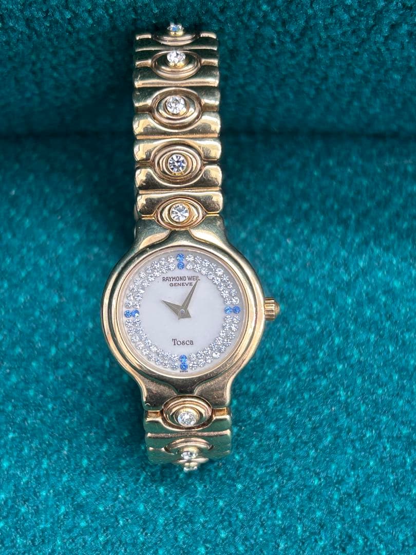 Raymond Weil Tocca ゴールド腕時計