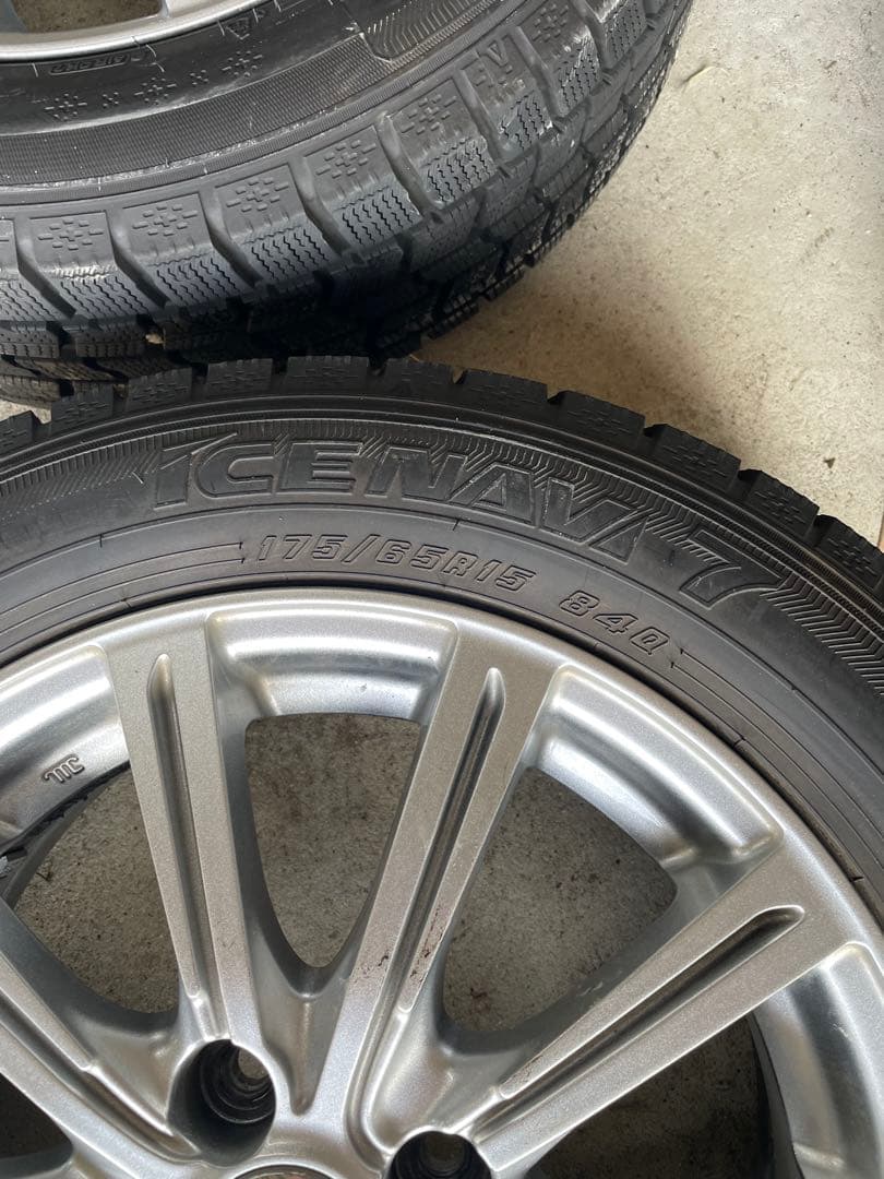 175/65R15 GOOD YEAR ICENAVI7 2本