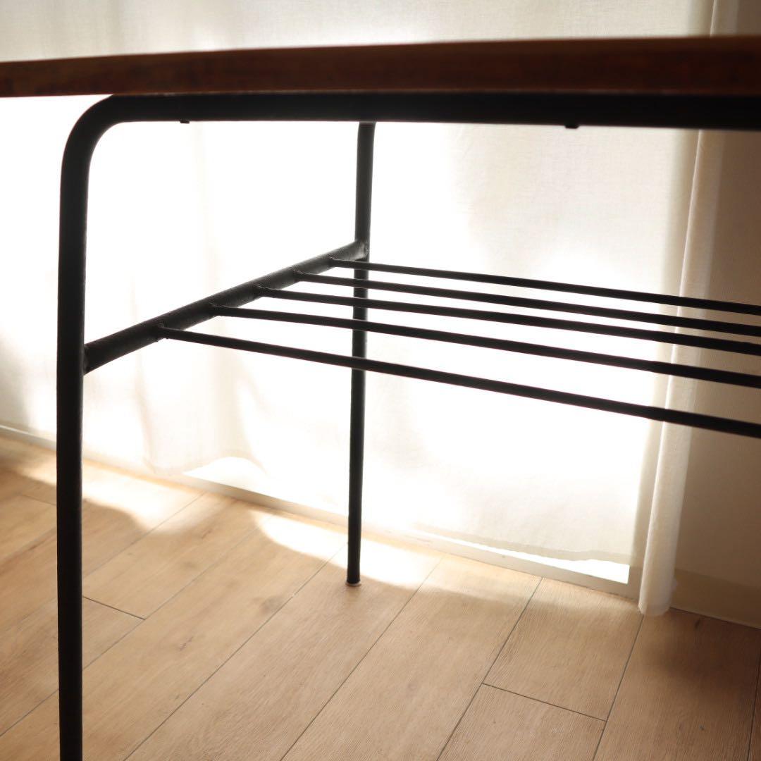 益子古道具店の木製家具リメイクダイニングテーブル