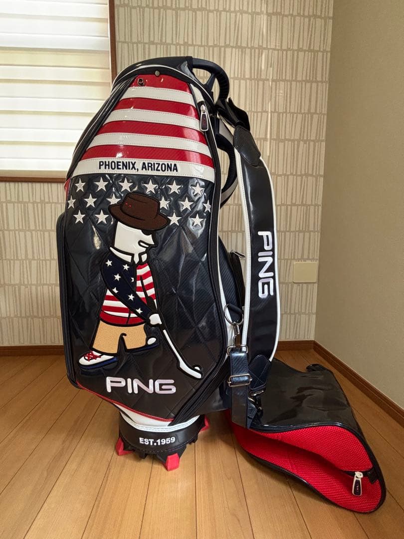 ピン Mr.PING キャディバッグ CB-C2201 日本限定品 超美品