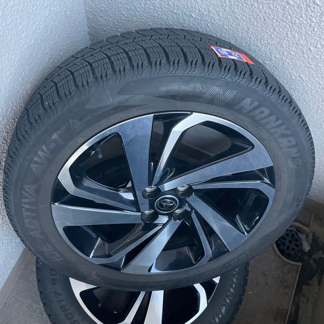 足*旅様 中古トヨタライズ純正ホイール４本セット 195/60 R17 スタッド