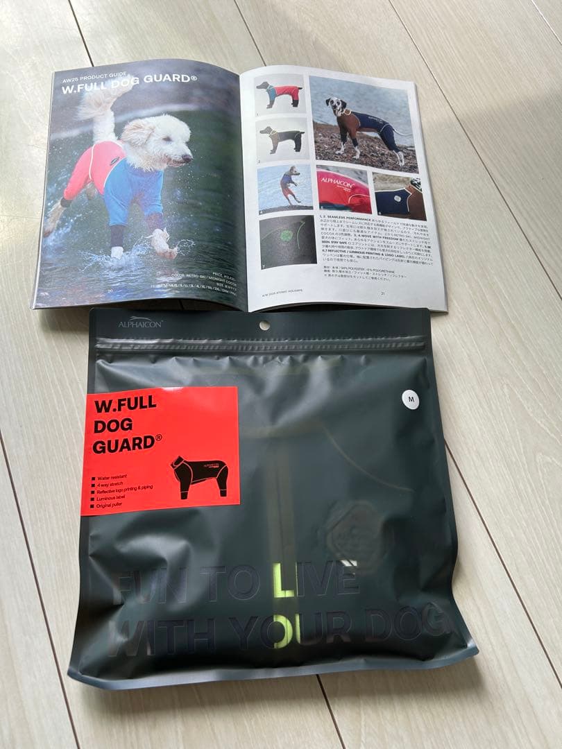 ALPHAICON 新品 ダブルフルドックガード アルファアイコン M