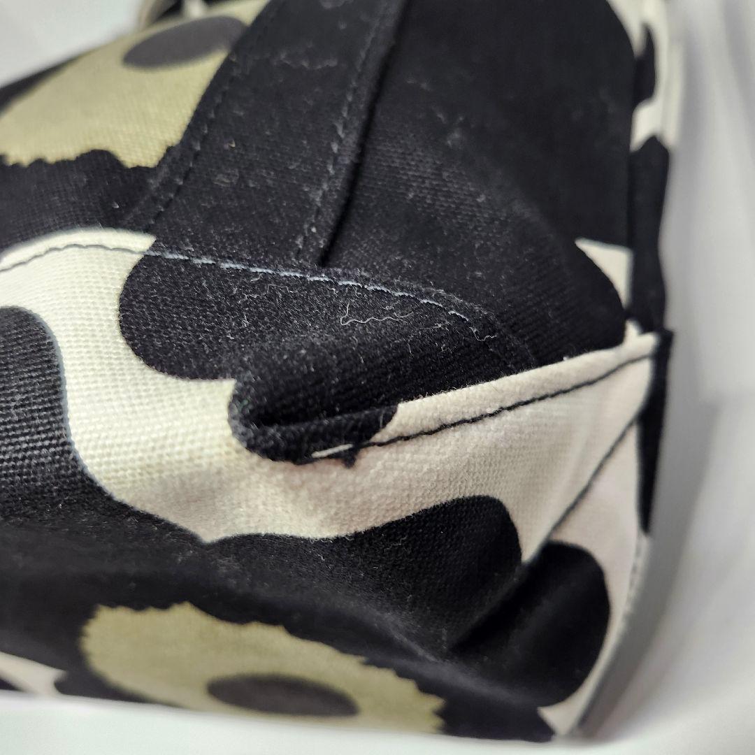 美品 マリメッコ marimekko ピエニ ウニッコ セイディ バッグ 黒