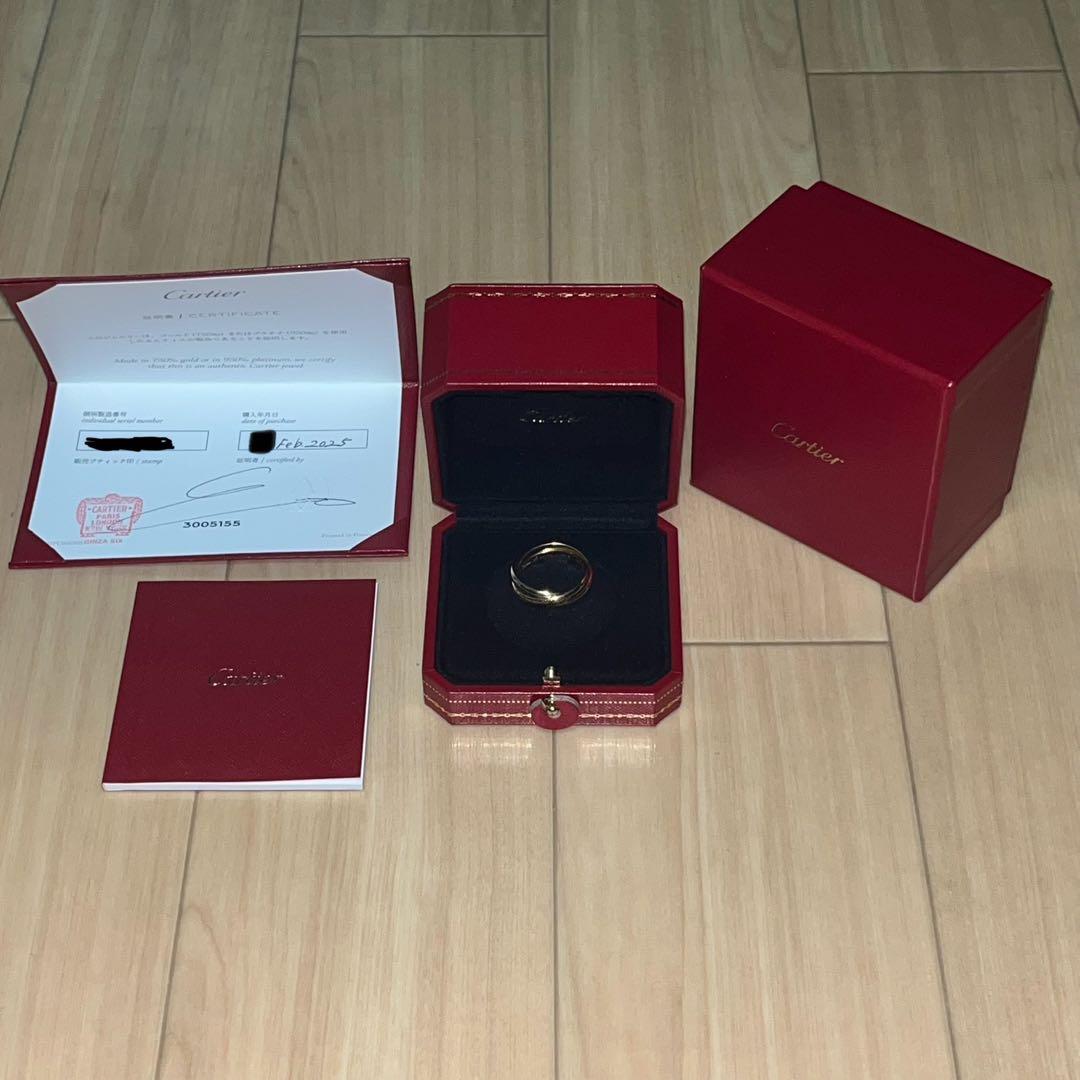 Cartierカルティエ　トリニティリング　クラシック　59 18.5号