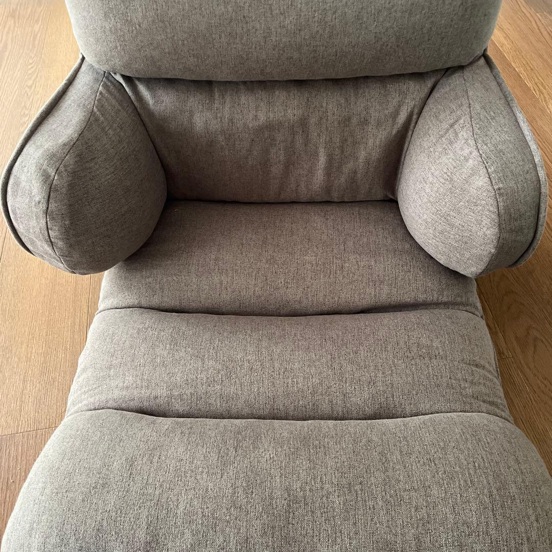 座椅子　suwa labo hapit ハグする座椅子ロング　ブラウン