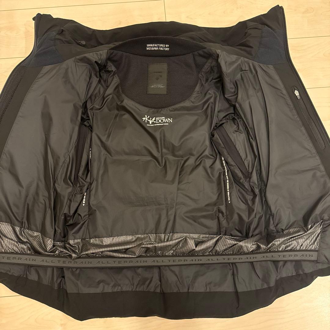 DESCENTE ALLTERRAIN 水沢ダウン　マウンテニア ブラック　M