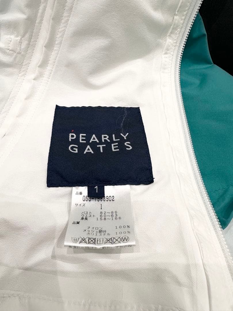 PEARLY GATES CRAFTEVO 配色レインジャケット 2WAY