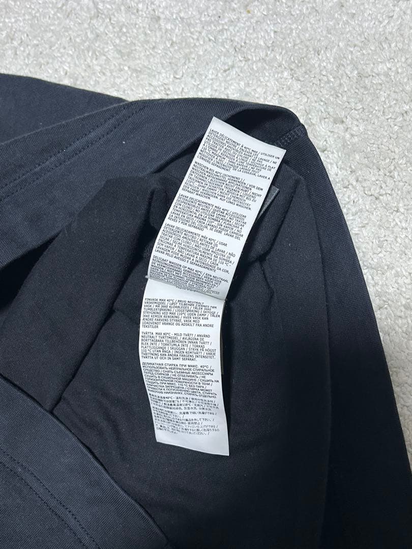 STONE  ブラック ロンT Tシャツ