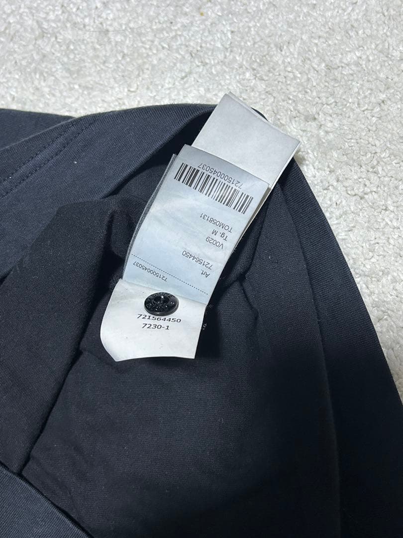 STONE  ブラック ロンT Tシャツ